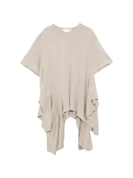 Tricou Comme Des Garçons asimetric drapate