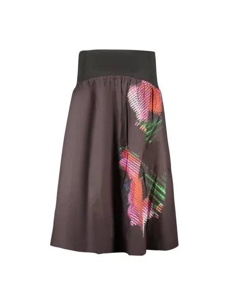Spódnica maxi Desigual do kolan czarna