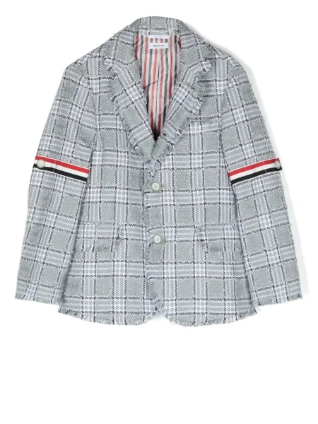 Płaszcz dziecięcy Thom Browne szary