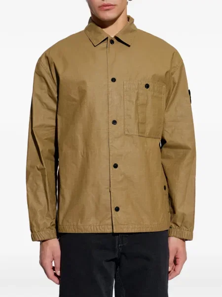 Риза Stone Island камъни зелено