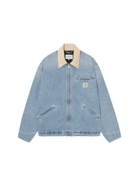 Kurtka jeansowa Carhartt Wip niebieska