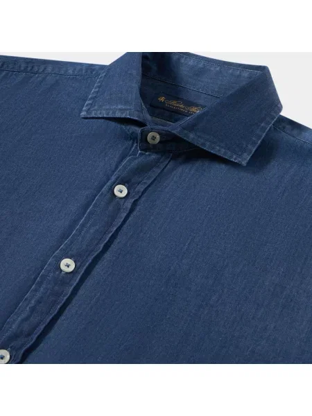 Koszula dżinsowa Brooks Brothers niebieska