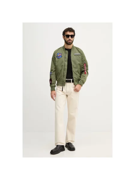 Kurtka Alpha Industries zielona