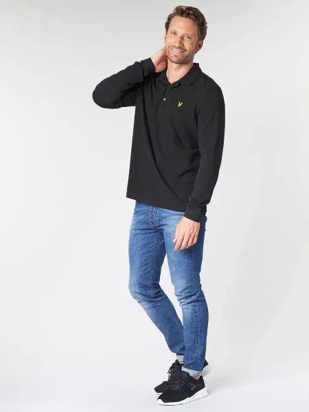 Póló Lyle & Scott fekete