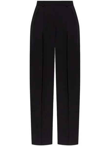 Pantaloni Sportmax lungi negru
