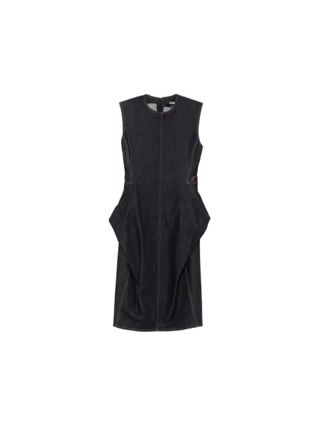 Sukienka jeansowa Jacquemus niebieska