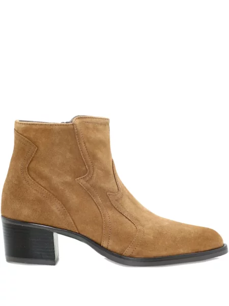Botine Ron White alb