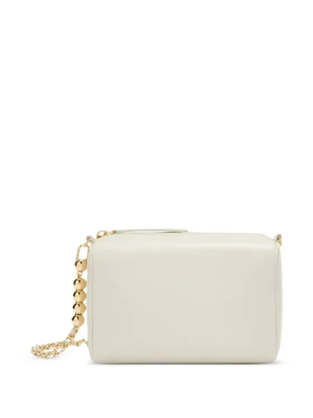 Geanta de piele Furla din piele alb