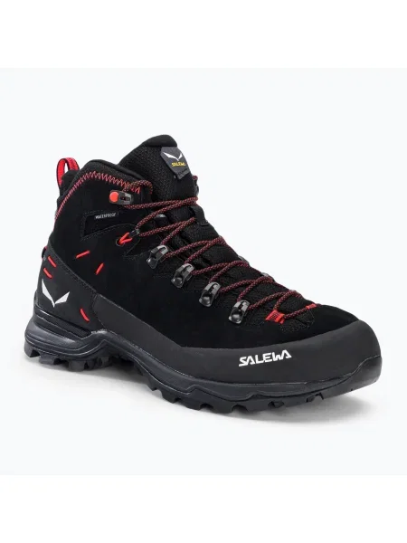 Salewa дамски ботуши за трекинг Alp Mate Winter Mid WP black черно