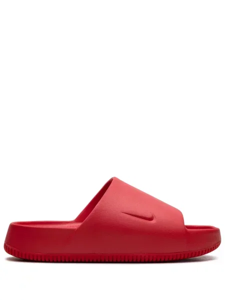 Klapki Nike czerwone