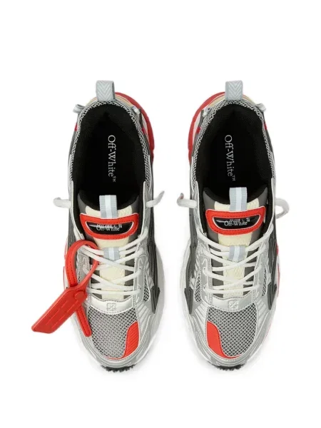 Fűzős csipkés sneaker Off-white fehér