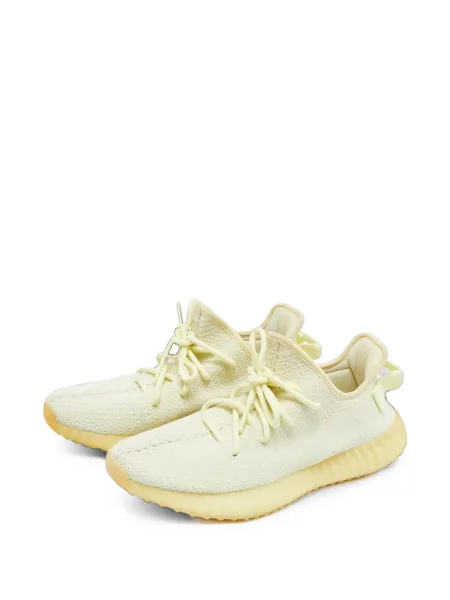 Πλεκτά sneakers Adidas Yeezy κίτρινο