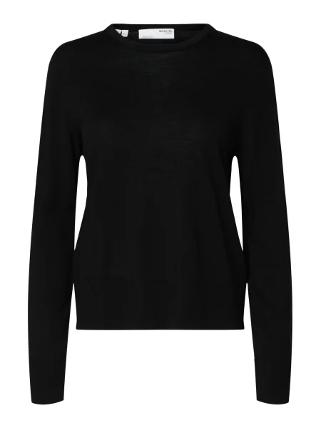 SELECTED Pulover SLFTHEA' negru