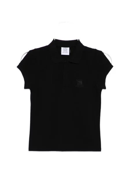 Top Vetements cu broderie negru