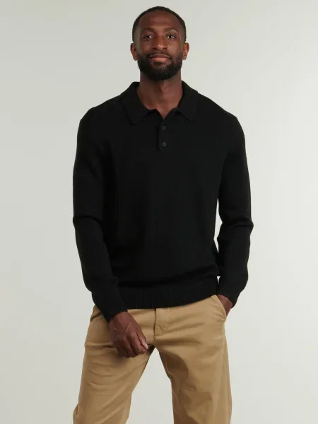 Polo Armani Exchange tricotate negru