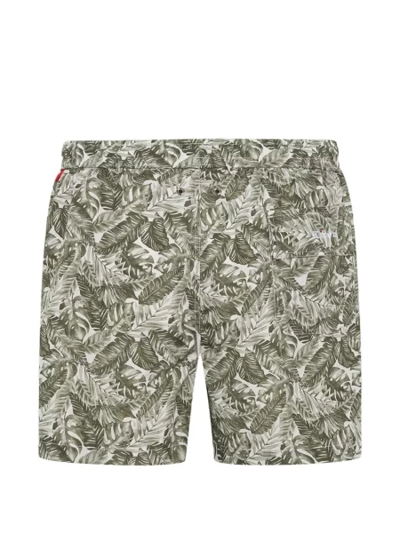 Slip de baie Kiton cu imagine cu cordon verde