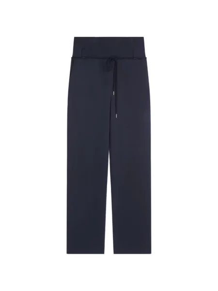 Pantaloni sport Dries Van Noten cu cordon albastru