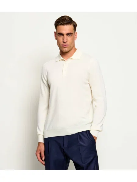 Tricou polo Gran Sasso de lână