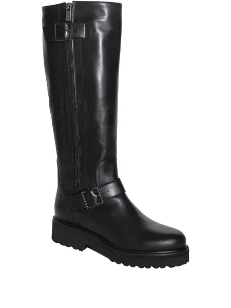 Botine Chuckies cu cataramă negru