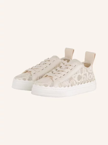 Chloé Sneakersy Lauren mild beige béžové