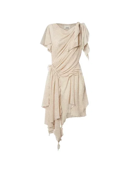 Mała sukienka mini Isabel Marant z falbankami garniturowa