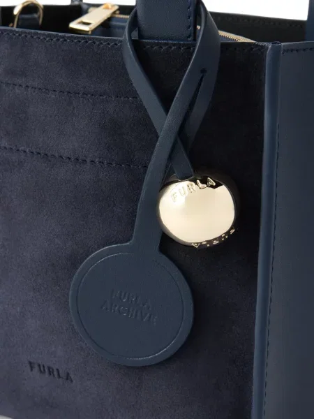 Geantă shopper Furla albastru