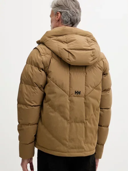 Helly Hansen pehelydzseki férfi VILLAGE MODULAR DOWN JACKET zöld