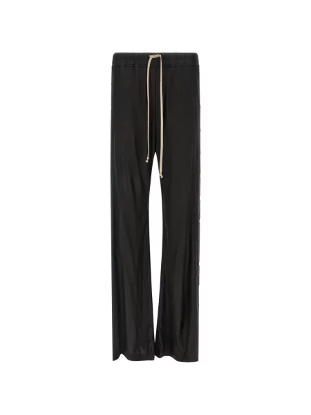 Kalhoty Rick Owens Drkshdw se stahovací šňůrkou černé