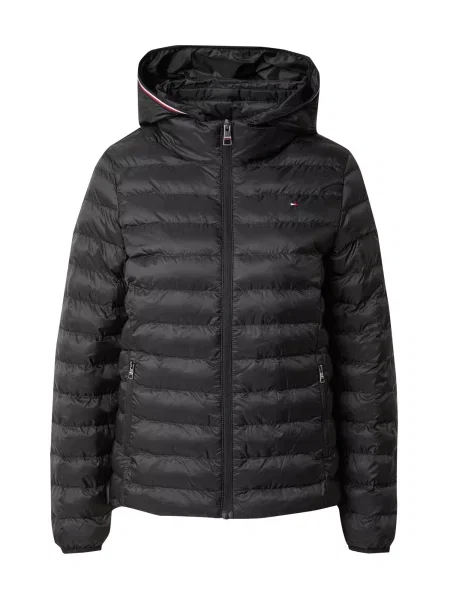 Tommy Hilfiger Geacă Global Stripe negru