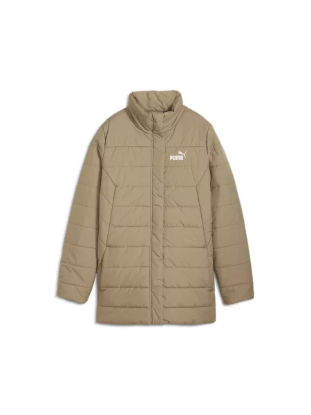Демісезонна куртка PUMA Ess+ Padded Jacket комбінований верх бежевий