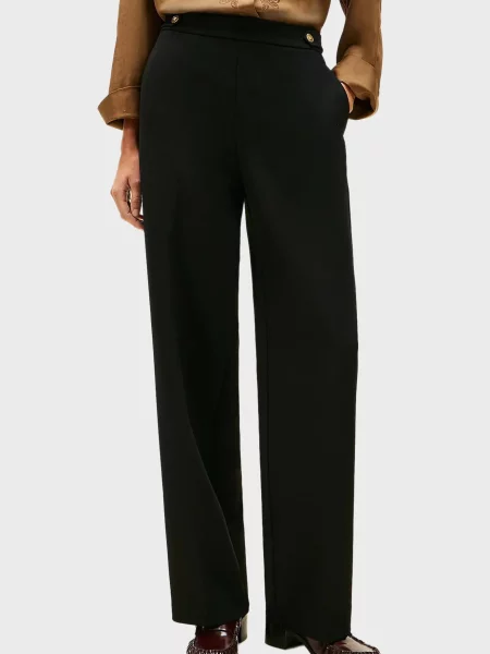 Штани Tommy Hilfiger чорні