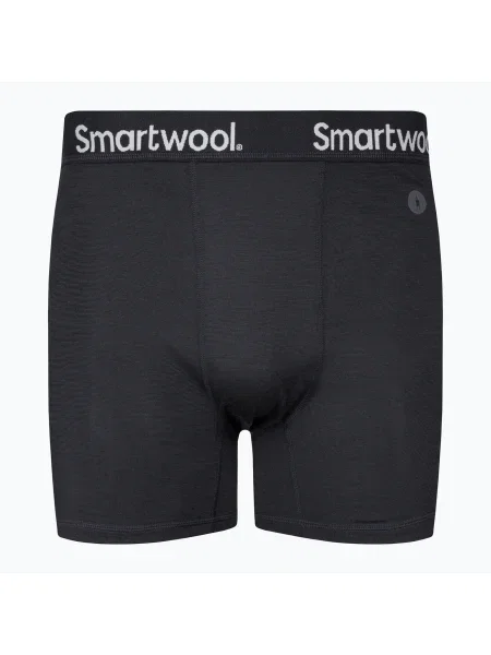 Férfi Smartwool Brief Boxed termikus boxeralsó fekete. Méret: L fekete