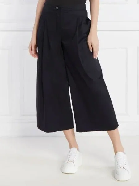 Marc Cain Pantaloni WARIN | flare fit | high waist negru