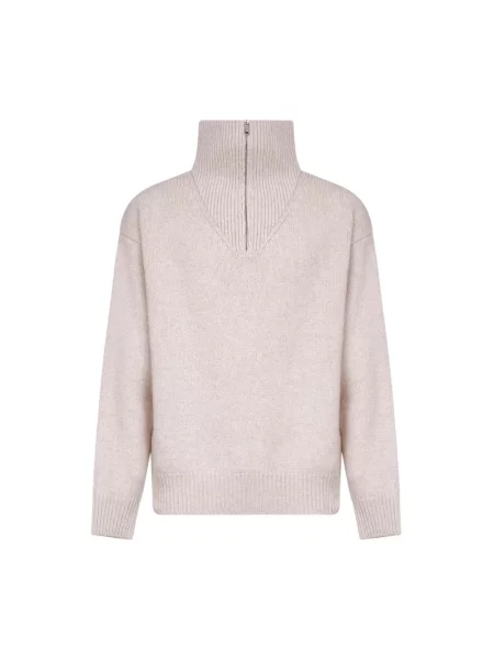 Sweter Autry wełniany beżowy