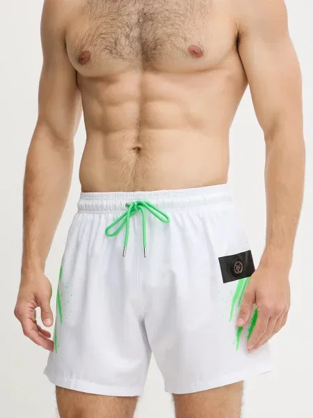 Плувни шорти PLEIN SPORT бяло