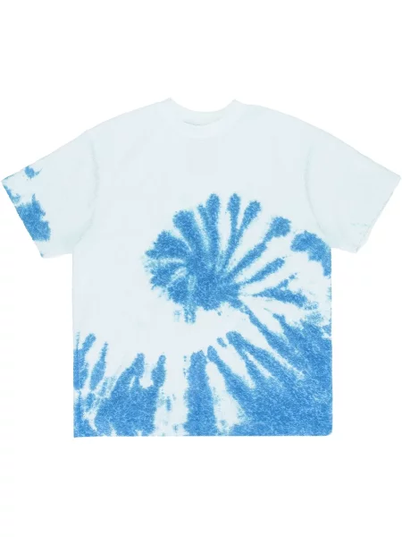 Tricou Purple Brand din material terry alb