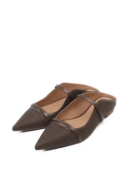 Papuci tip mules Malone Souliers maro