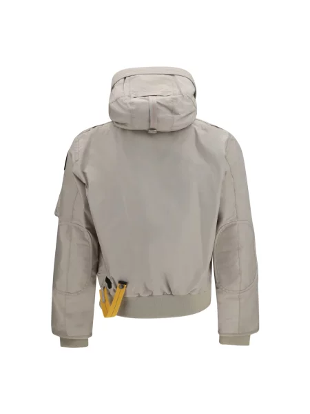 Kurtka bomber Parajumpers z kapturem szary