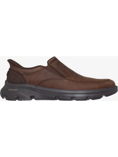 Buty do biegania Skechers Slip-Ins Arch Fit Garza Umar brązowy ciemny 40 czarny