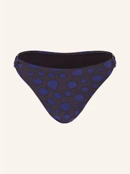 Maryan Mehlhorn Dół Od Bikini Basic Blue Dots schwarz czarny