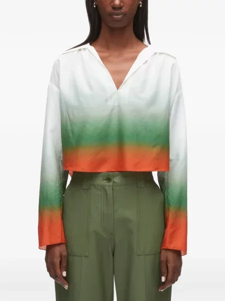 Lung bluză 3.1 Phillip Lim alb