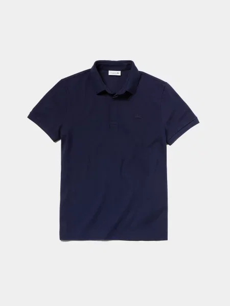 Поло Lacoste синій