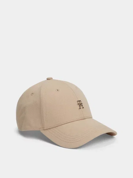 Tommy Hilfiger TH ELEVATED CHIC CAP Кепка бежевий