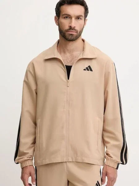 Dres adidas Sportswear Basic Woven beżowy