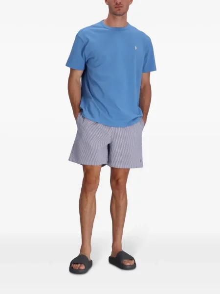Slip de baie Polo Ralph Lauren cu broderie albastru