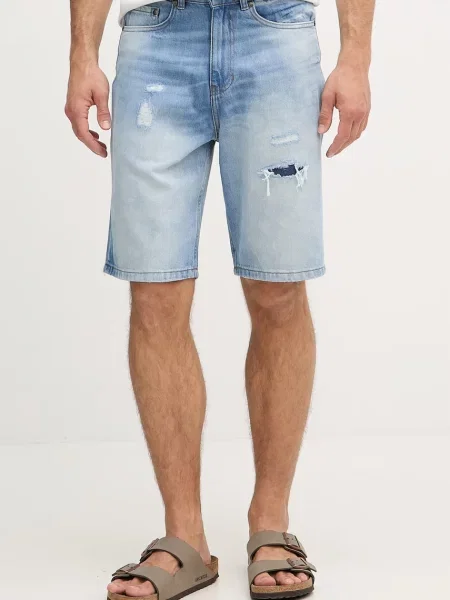 Just Cavalli pantaloni scurți pentru bărbați albastru