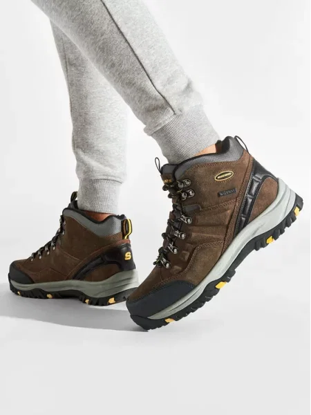 Skechers Bakancs Pelmo barna