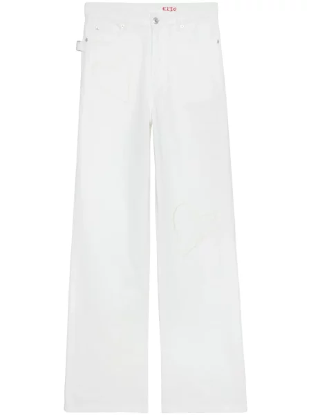 Blugi drepți Zadig&voltaire alb