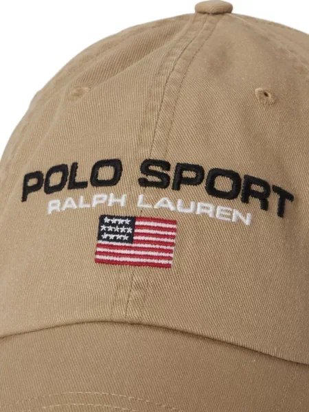 Ριγέ polo Polo Ralph Lauren με κουκούλα με αυτόγραφο λευκό