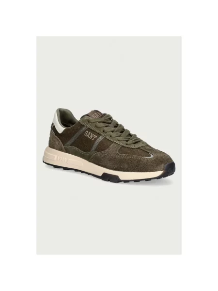 Sneakersy Gant zamszowe zielone